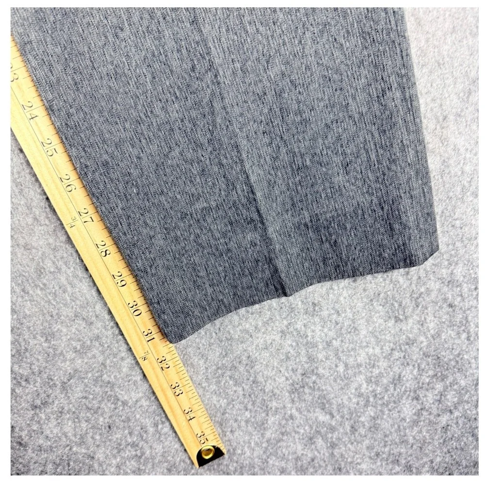 Banana Republic Dress Pants Mens 36x31 Gray Heather Tailored Slim Fit‎ Non Iron
